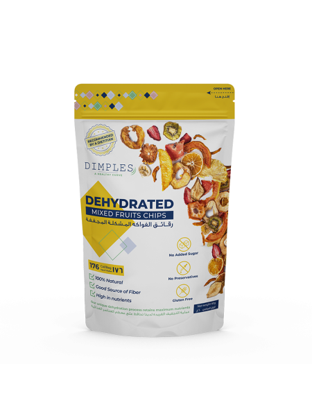 Dimples Natural Dehydrated Mixed Fruits Snack
